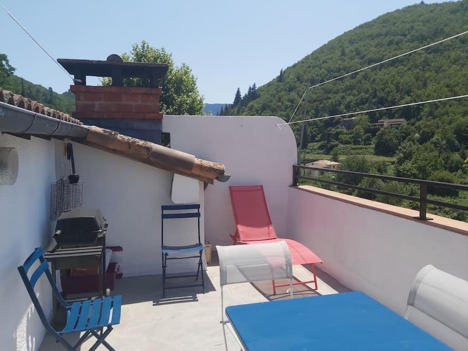 Superbe Appartement Au Coeur Des Cevennes Avèze Exteriér fotografie